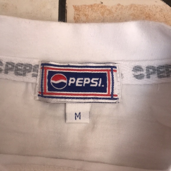 Vtg Pepsi People Feeling Free white tshirt ladies size medium - Picture 6 of 7